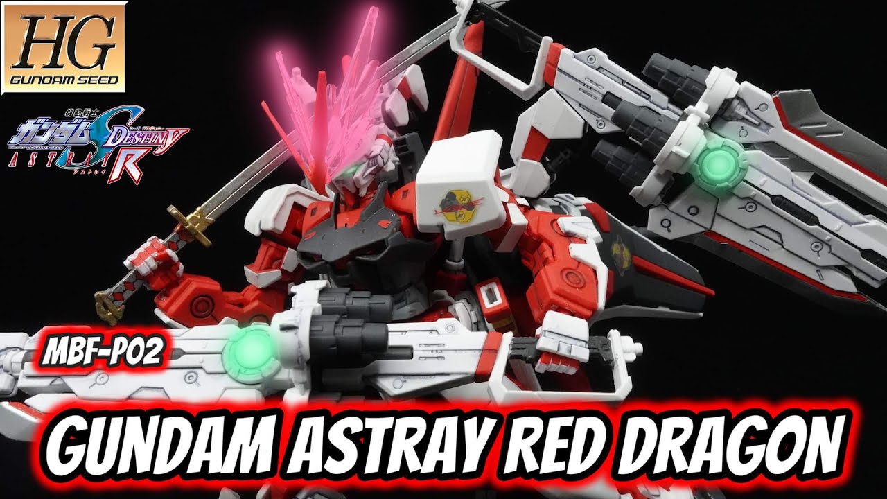 Обзор Gundam Base Limited HG Gundam Astray Red Dragon | Seed Destiny Astray R