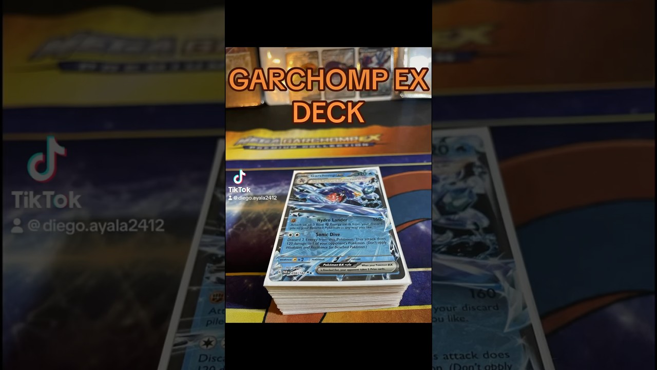 DECK PROFILE #pokemon #garchomp #deckprofile #deck #decklist #newdeck #pokemontcg  #pokemondeck