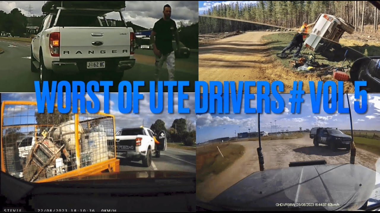 WORST Of UTE DRIVERS # VOL 5 BAD DRIVING AUSTRALIA & NZ
