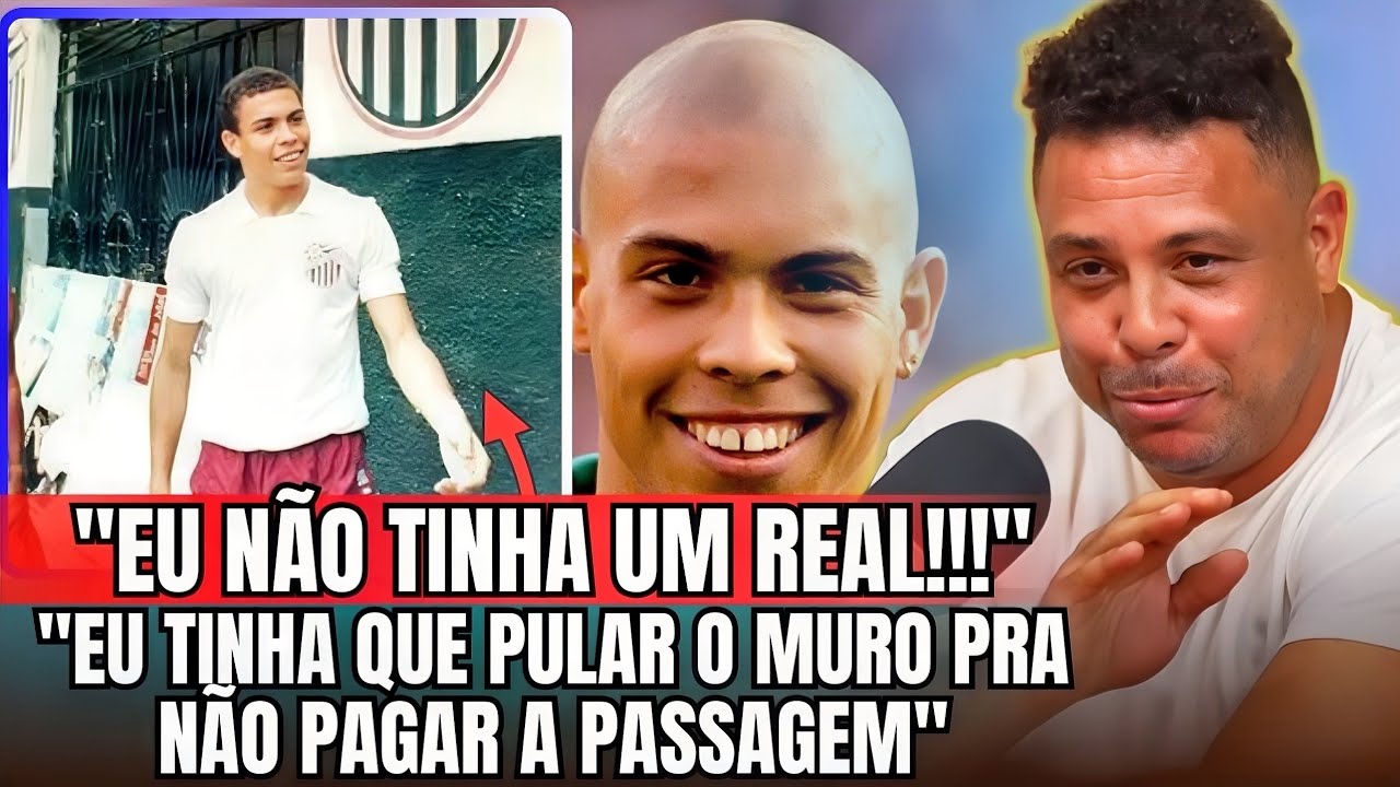 RONALDO FENOMENO CONTA DETALHES DO DIFICIL INICIO DE CARREIRA E A VERDADE SOBRE JOGADORES DA BASE