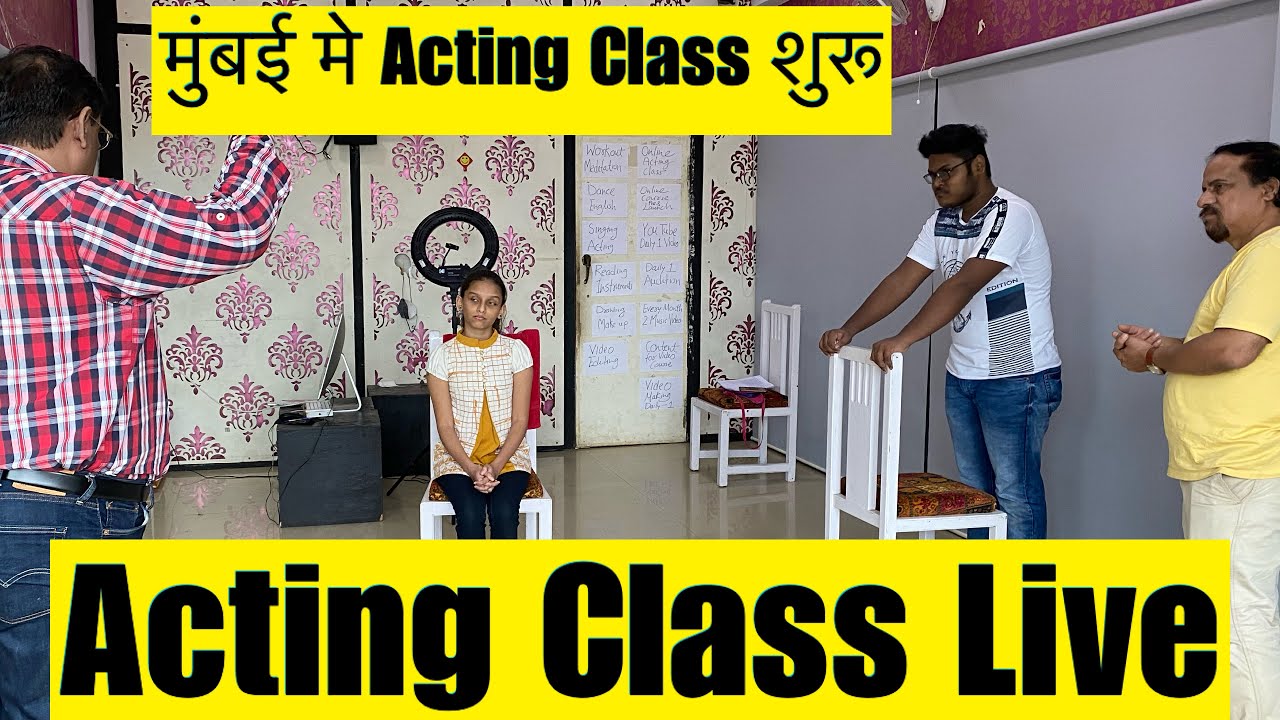 Acting Class live by Vinay Shakya