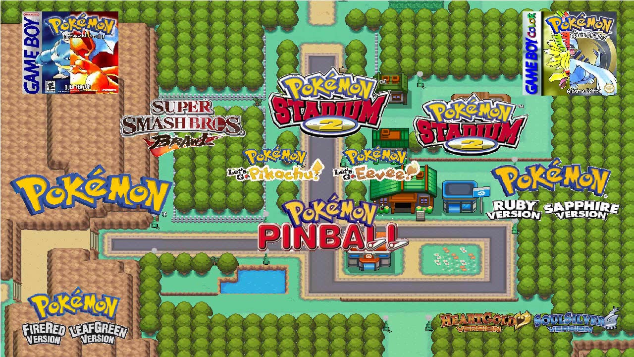 Pokemon - Viridian/Pewter/Saffron City theme: Ultimate Mashup