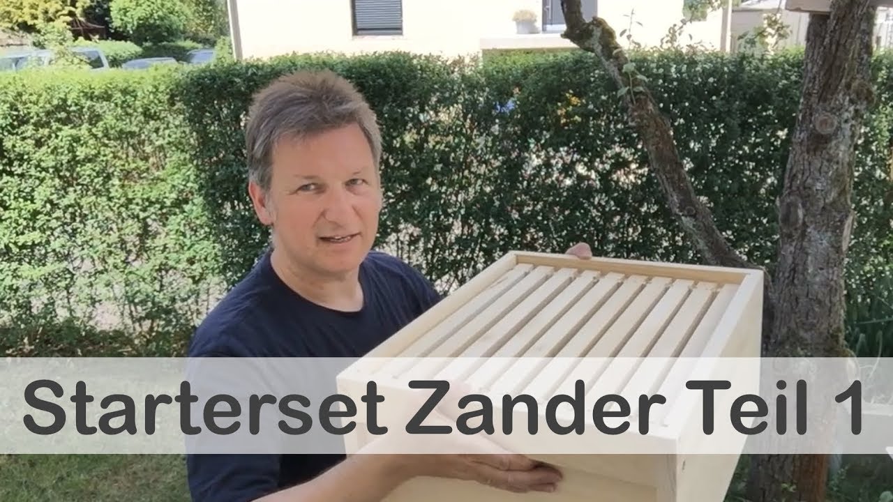 Das Starterset für den Imker mit Zander Teil 1