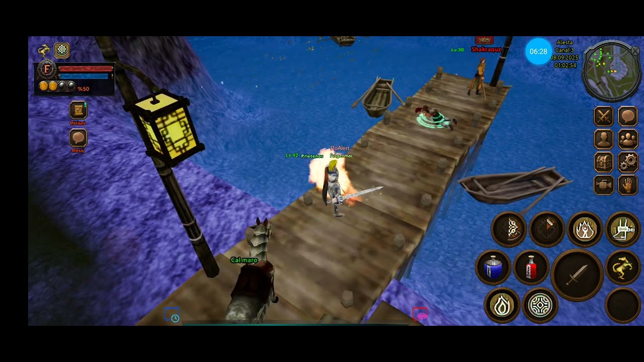 Fulgermac teruarea PVP Spaima la metin :))mobile 2 metin2  LV 42 sa vina laiku maa:))