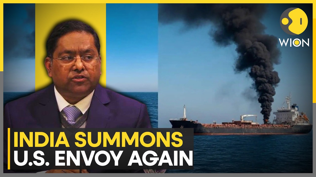 India Summons US Envoy&nbsp;Over Vessel Attack | WION News