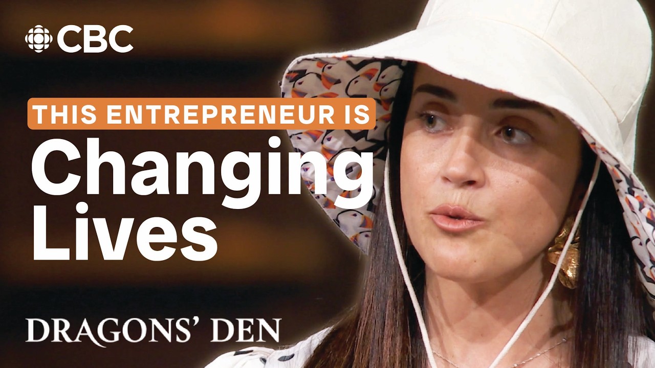 Immigrant's pitch warms the Dragons' hearts ❤️ | Dragons' Den