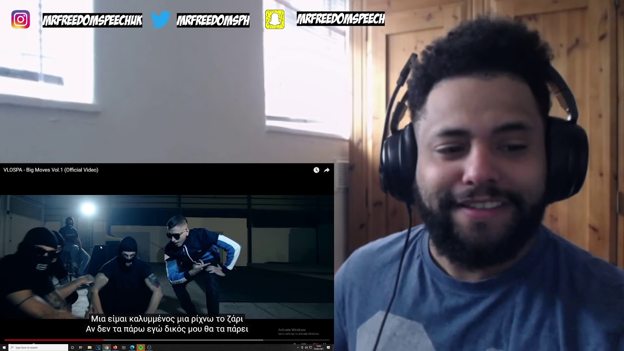 🇬🇷 Greek/French Rap/drill VLOSPA - Big Moves Vol.1*UK🇬🇧REACTION*