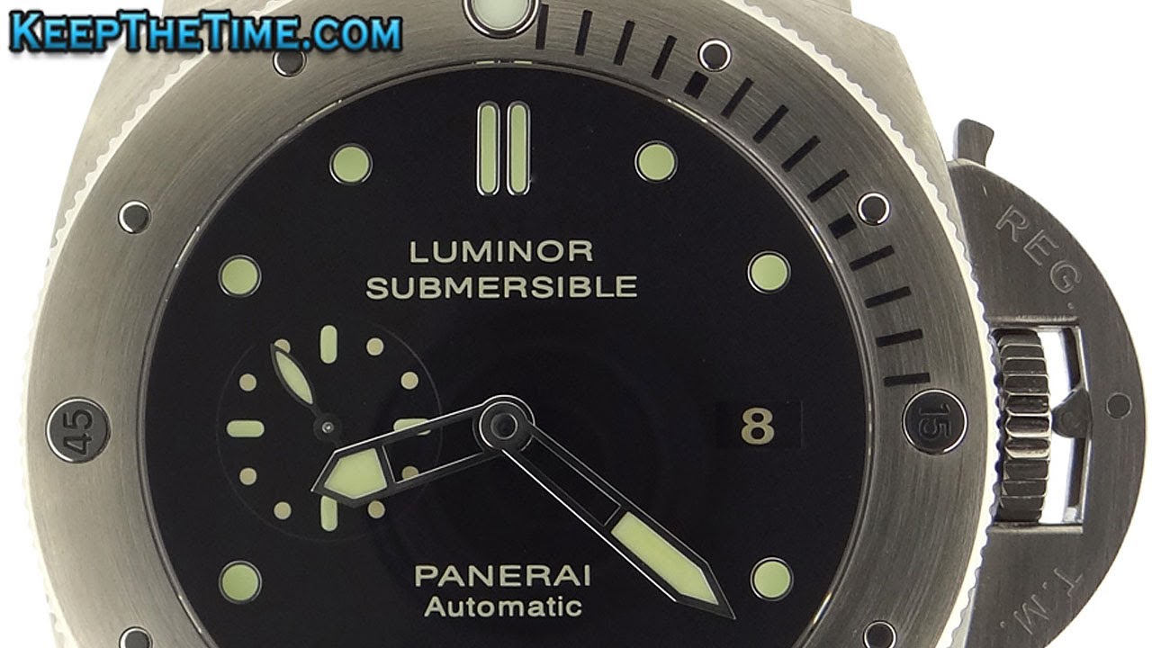 Panerai Luminor Submersible PAM 305 Caliber P.9000 In-House Movement