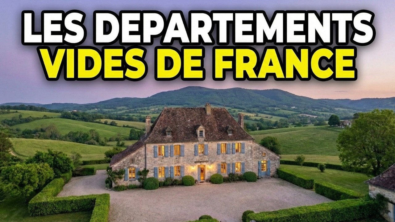 Pourquoi La MOITIÉ De La France Est VIDE — PERSONNE Ne Veut Vivre Dans Ces 10 Départements [2026]