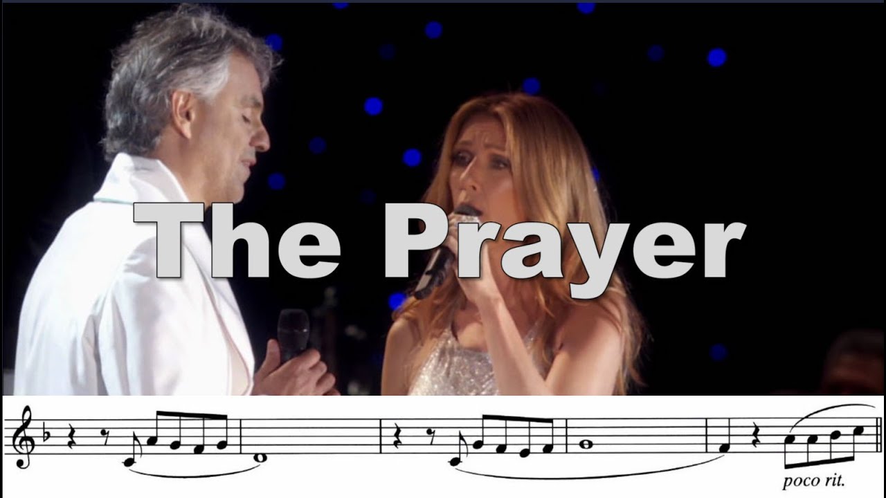 The Prayer, a beautiful Bb trumpet play along.