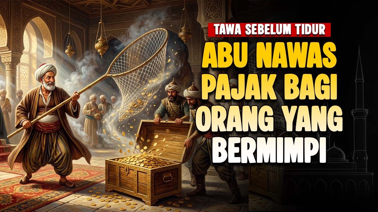 ABU NAWAS PAJAK BAGI ORANG YANG BERMIMPI — KISAH LUCU PENGANTAR TIDUR