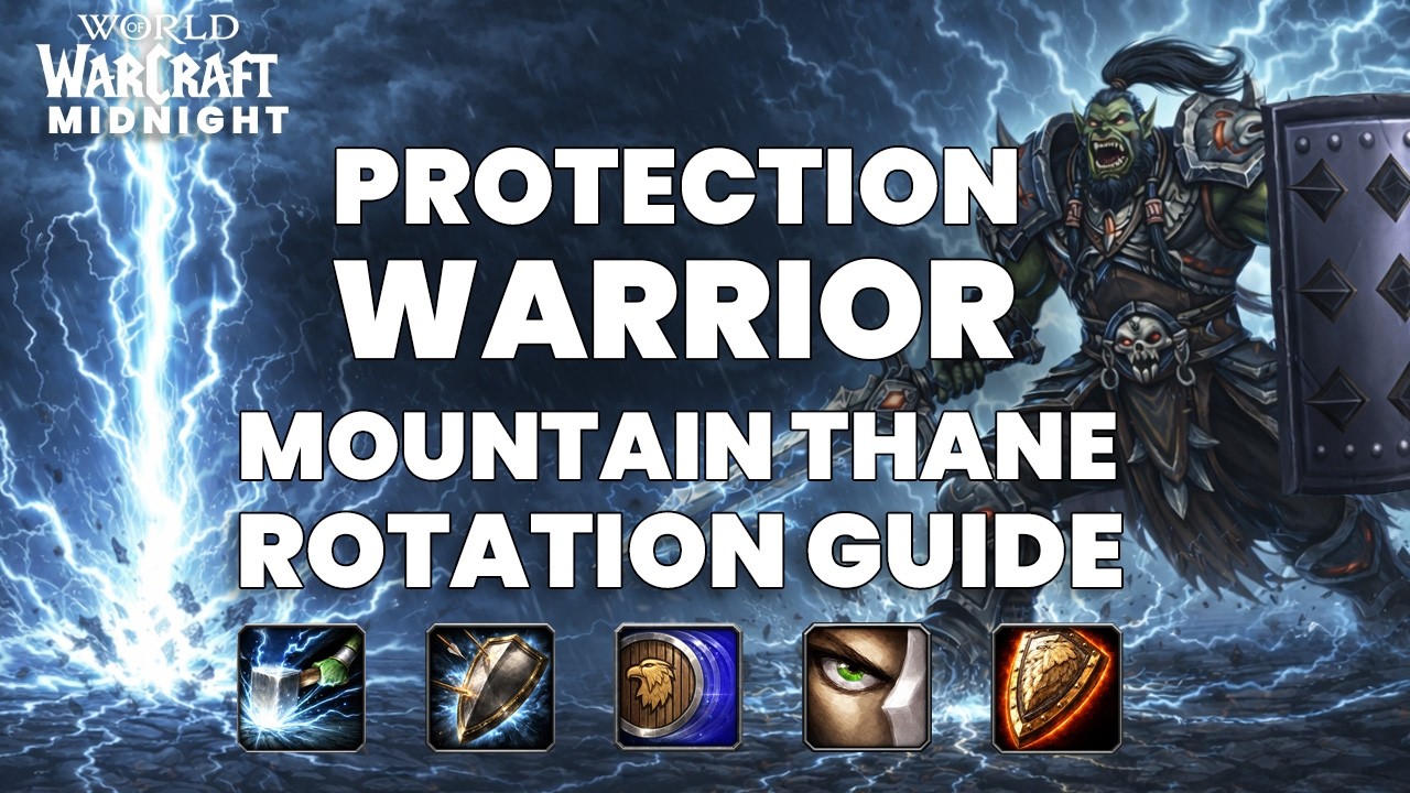 Rotation Guide to the Protection Warrior, Mountain Thane | Midnight