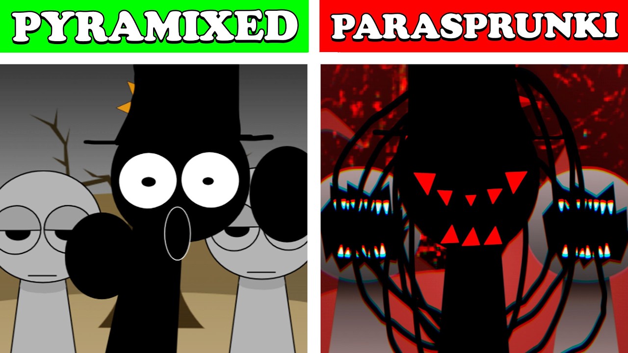 Incredibox - Sprunki Pyramixed Parasprunki | NEW UPDATE | NEW Bonus Characters