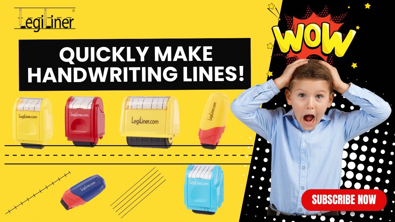 See How LegiLiners Perfectly Print Ink Lines for Handwriting, Music, and Math