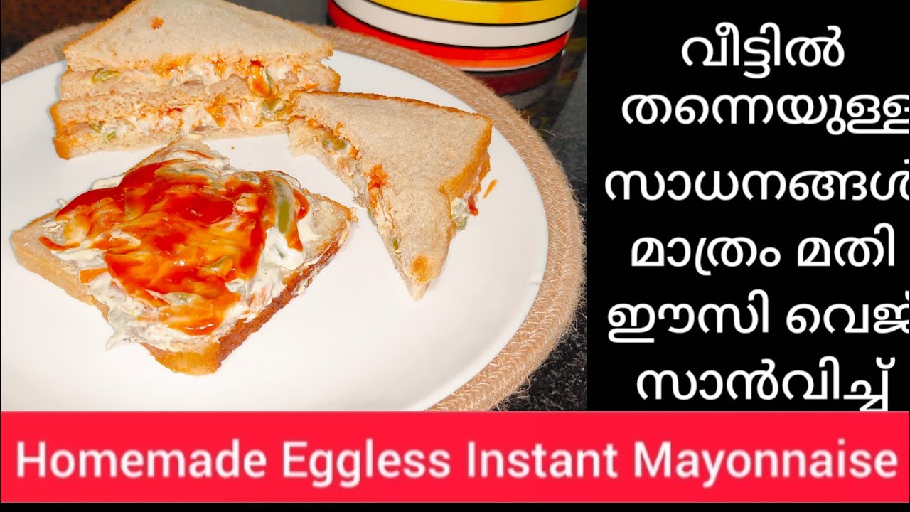 Veg സാൻവിച്ച് | വീട്ടിൽ തന്നെയുള്ള സാധനങ്ങൾ മതി | Easy Veg Sandwich Recipe Malayalam| Iftar Special