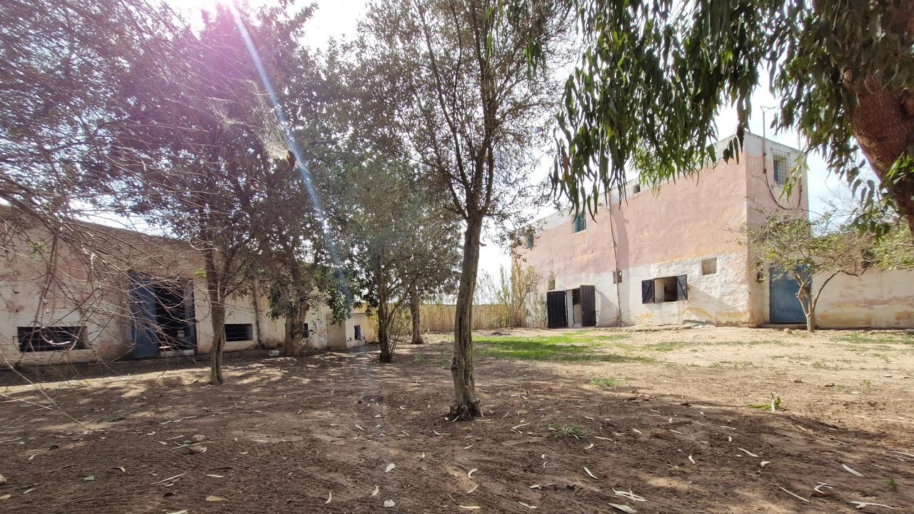 فيرمة 3000 متر محفظة بها منزل وكوار مجهزة بالماء والكهرباء وبئر الجديدة 0673426191