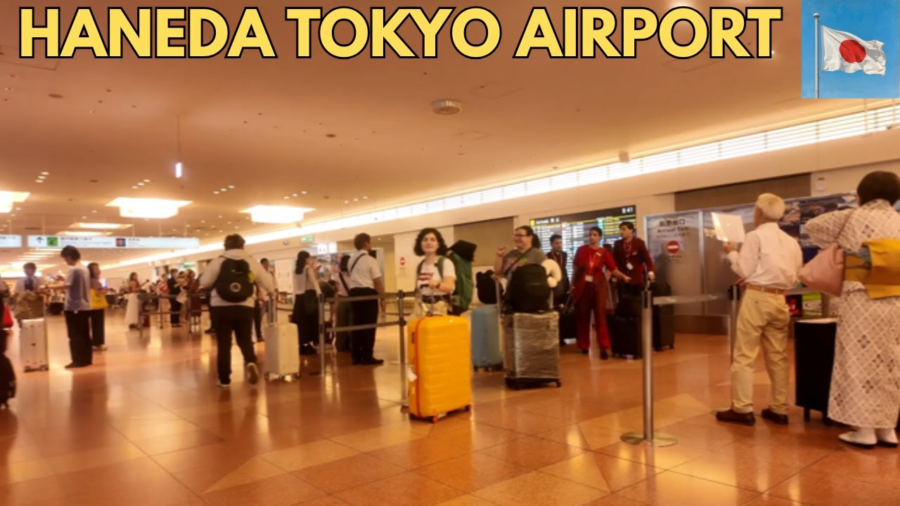 First Time Arriving in Tokyo 🇯🇵 | Haneda Airport Experience