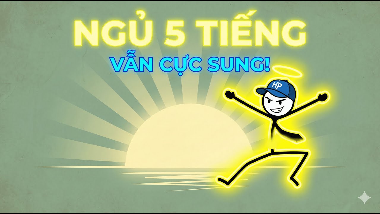 Công thức Ngủ 5 Tiếng không mệt: Khoa học đã chứng minh