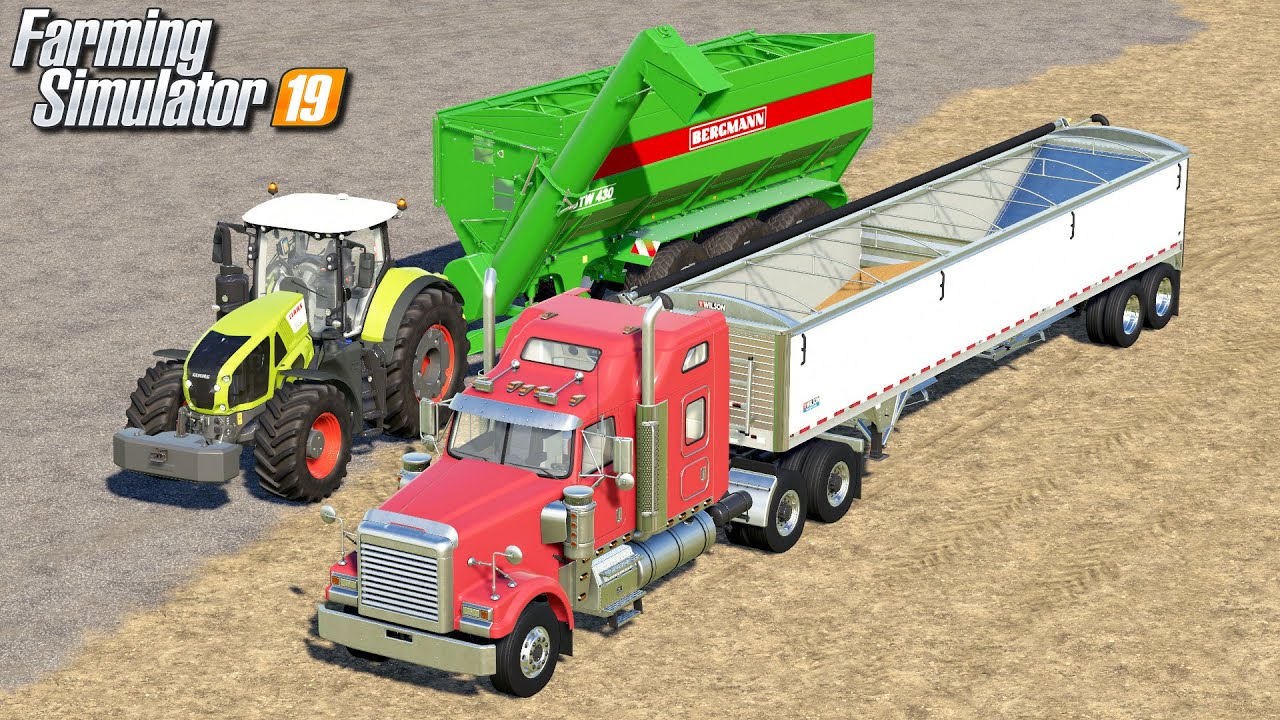 Przeładunek zboża - Farming Simulator 19 | #88