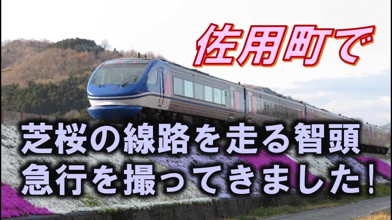 【撮り鉄シリーズ】佐用町で芝桜の線路を走る智頭急行を撮ってきました（最後にあまつぼし号付き）