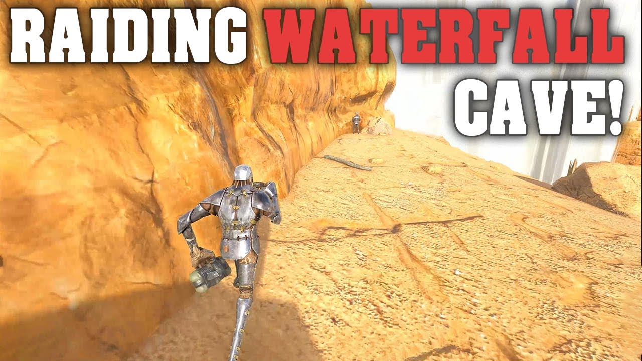 Raiding Ragnarok Waterfall Cave Online | Ark PVP MTS Beginners S3E5