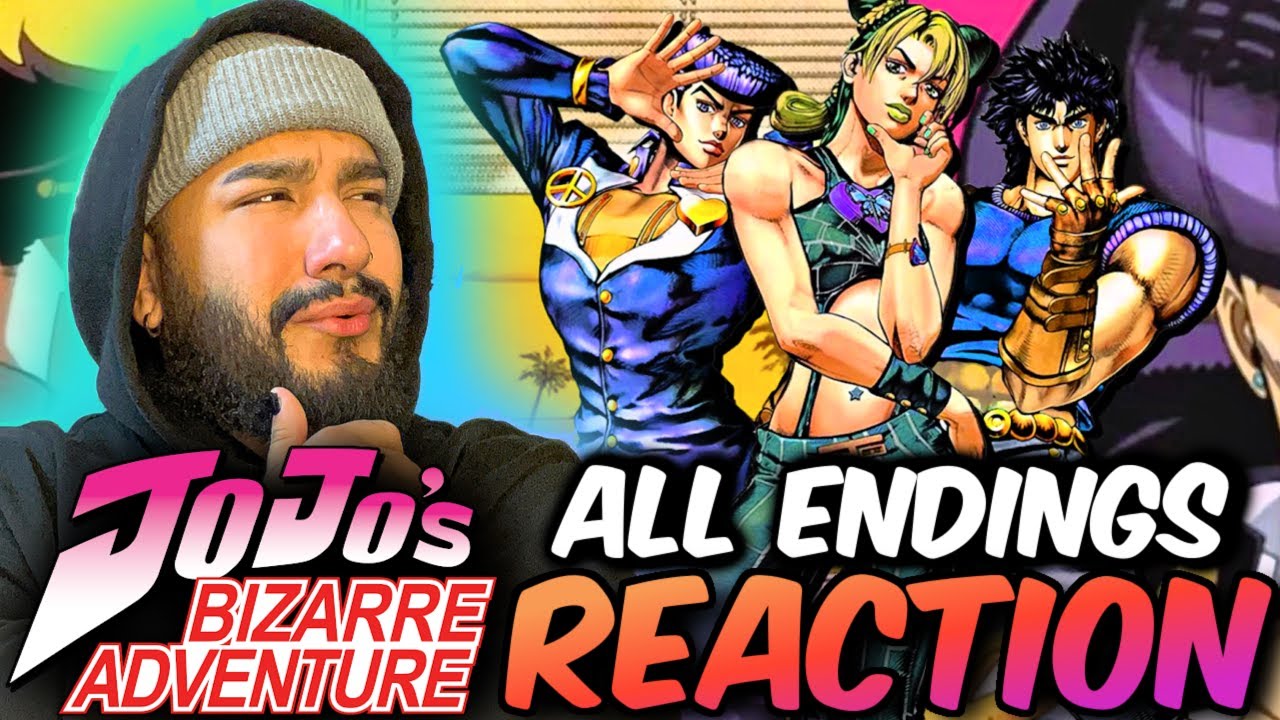 I Was a JoJo Hater… Then the ENDINGS Got Me (ALL JoJo Endings 1–11 REACTION)