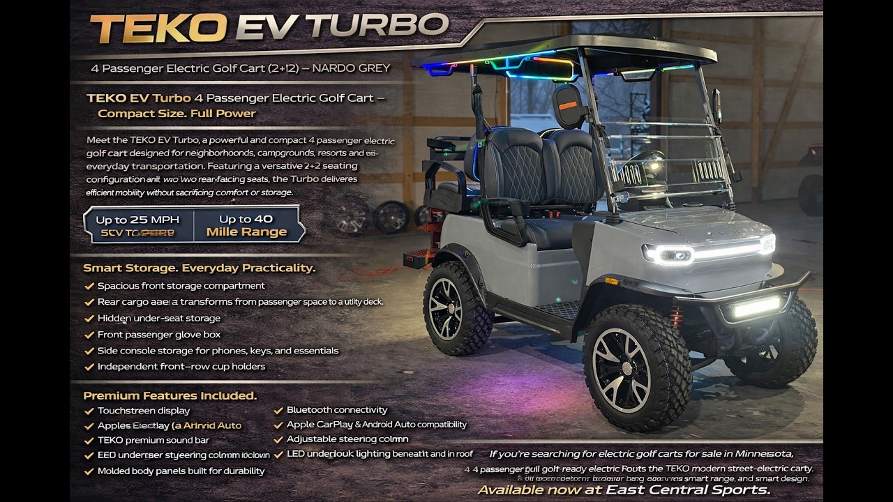 2026 Teko Ev Turbo - Nardo Grey Walk Around