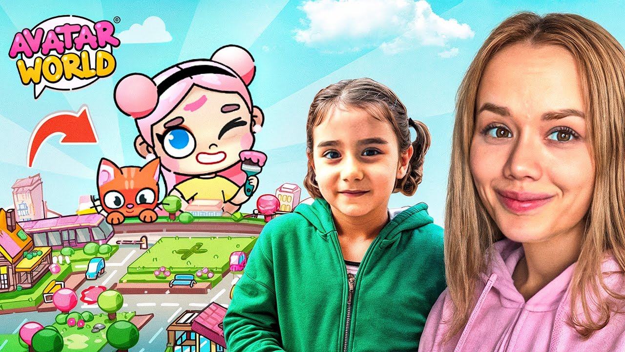 ÖYKÜ İLE AVATAR WORLD OYNADIK !? | Gamze Karta Öykü Karta