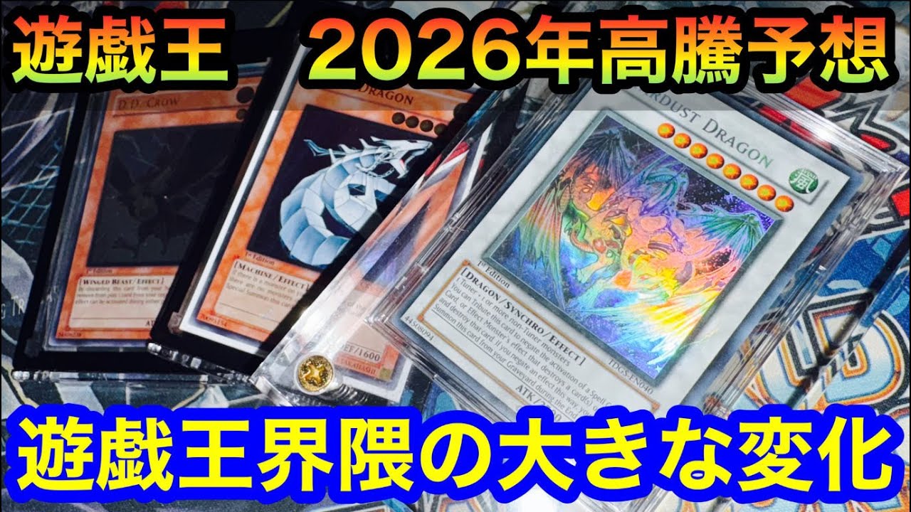 【 遊戯王 去年1年で感じた激変 2026年 高騰 しそうなカードと今年のコレクション目標 最優先度】ファイル紹介しながら雑談　【 遊戯王　初期　英語 プロモ レリーフ　】