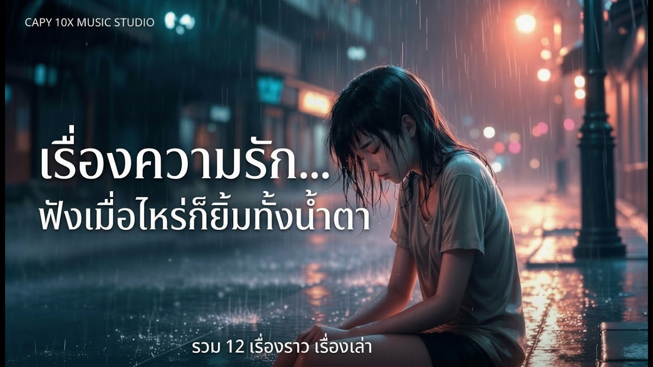 เรื่องความรัก...ฟังเมื่อไหร่ก็ยิ้มทั้งน้ำตา | 12 Acoustic Love Songs   | - Capy  10X Music Studio -