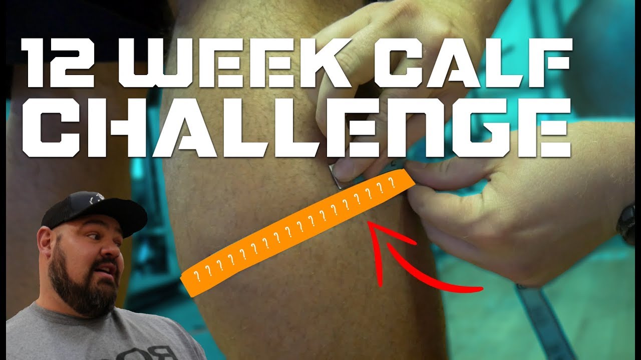 GROWING MY CALVES | 12 WEEK CALF CHALLENGE | BRIAN SHAW