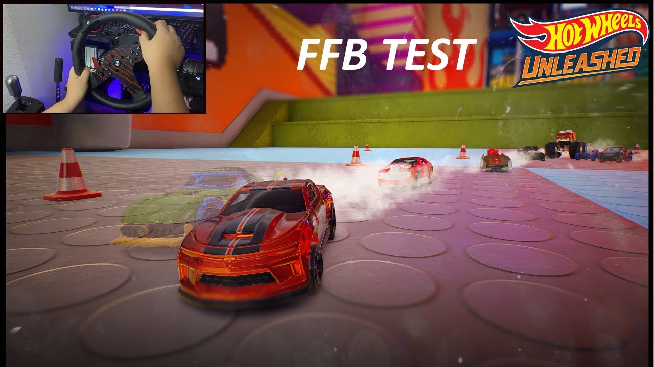 Camaro Hot Wheels Unleashed Steering Wheel | CSL DD | Gameplay