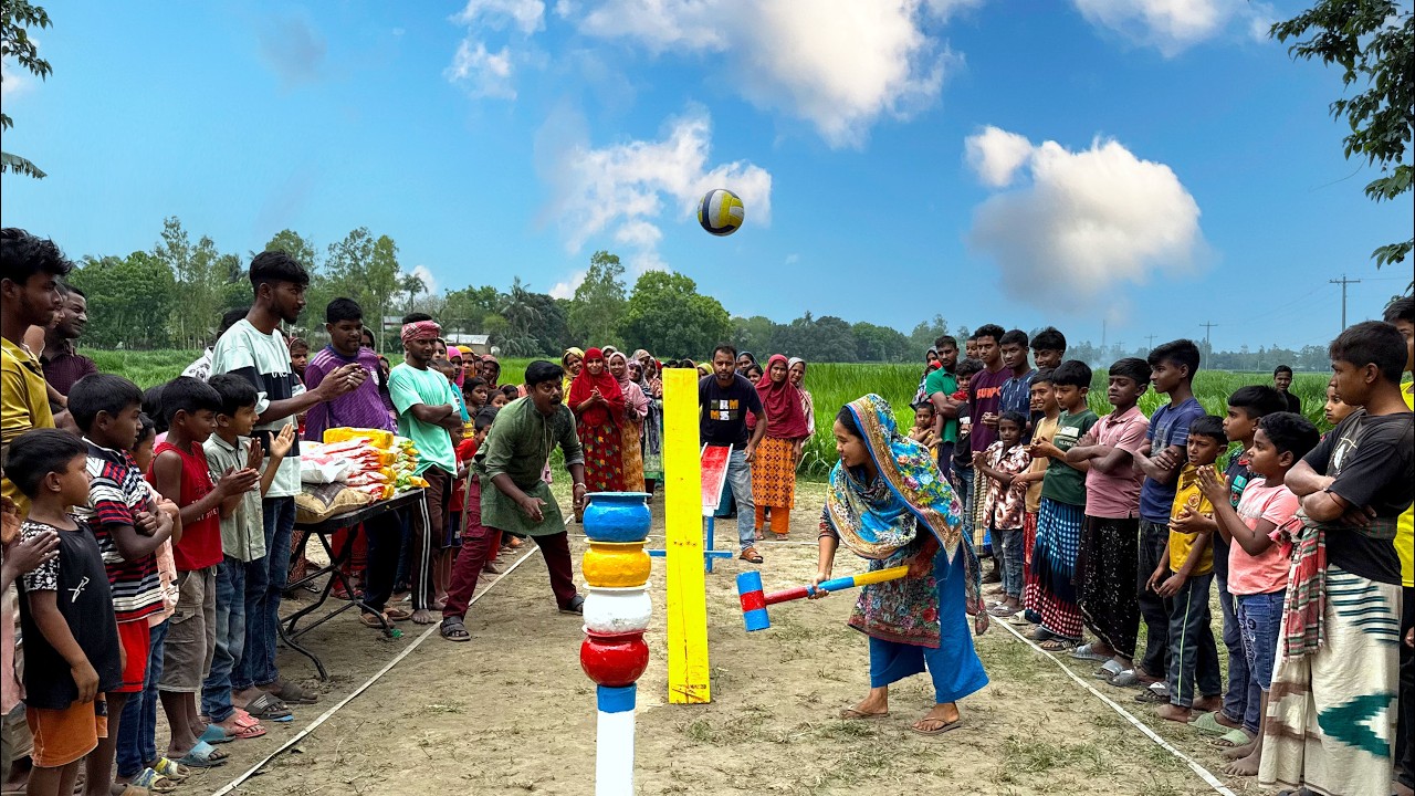 ডিজিটাল টুইস্টে গ্রামীণ আজব খেলা! পুরস্কার জেতার লড়াইয়ে আপাদের অসাধারণ স্কিল দেখে অবাক সবাই !