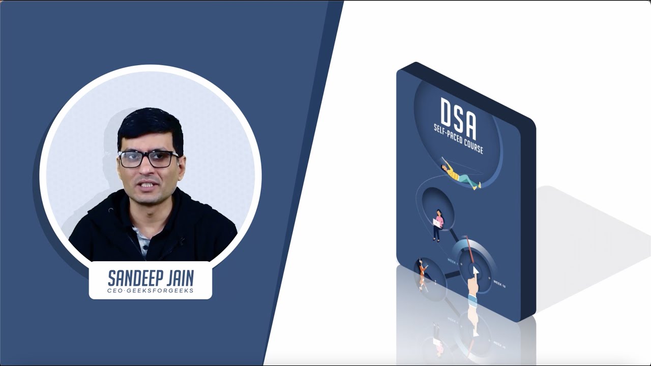 DSA Self-Paced | Online Course | GeeksforGeeks