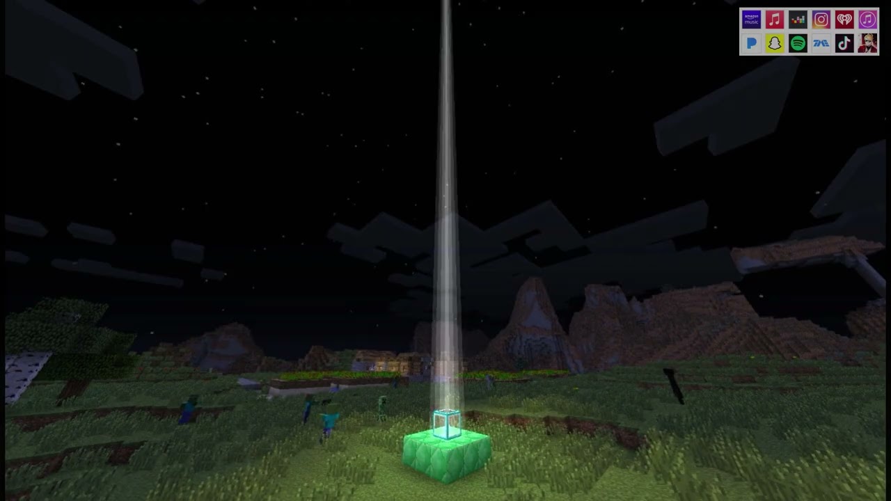 Minecraft Beacon Ambient Sound 12 Hours - Video Game ASMR