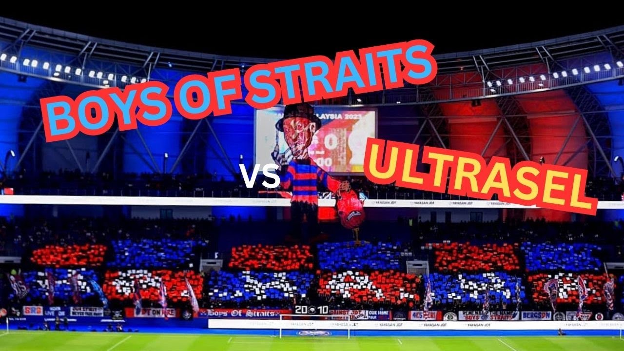 BOYS OF STRAITS VS ULTRASEL. ATMOSFERA SEMI FINAL PIALA FA DI STADIUM SULTAN IBRAHIM