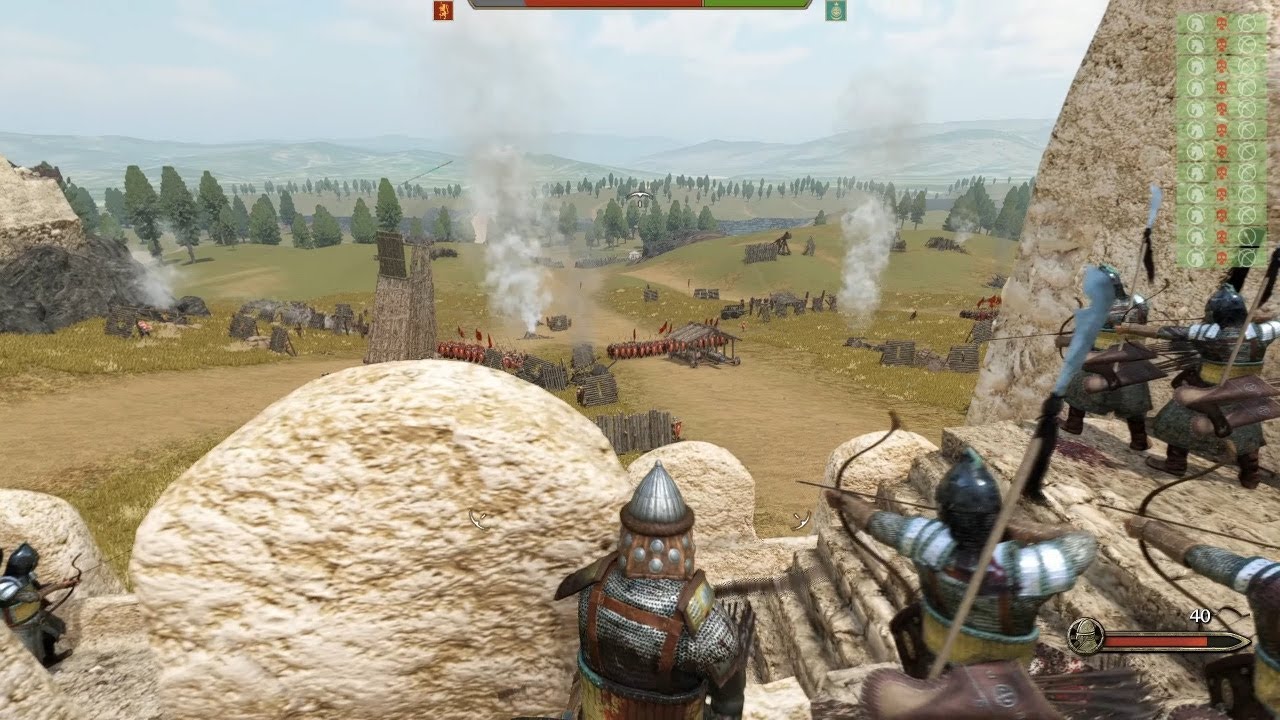 300 Khan’s Guard Horse Archers Hold the Walls Against 1000 Vlandians