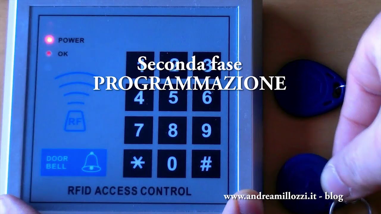 ISTRUZIONI LETTORE RFID AMAZON IN OFFERTA!