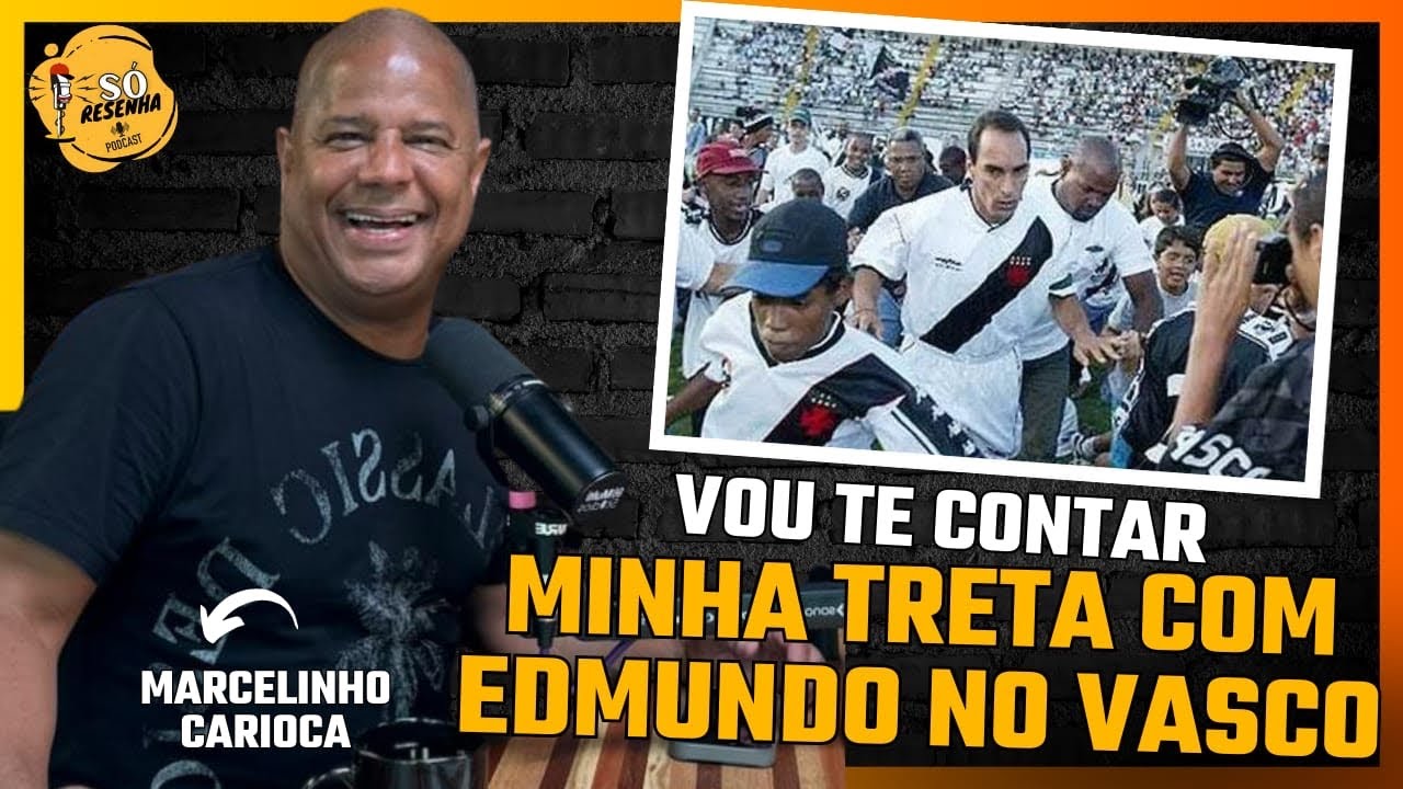 Joguei indireta para o Edmundo usando a imprensa quando ganhamos um jogo sem ele