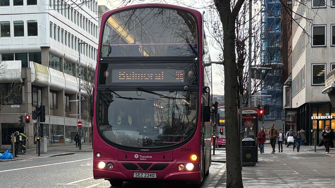 *Back In Service* Ride on Translink Metro 2340 - SEZ 2340 (9b City Centre)