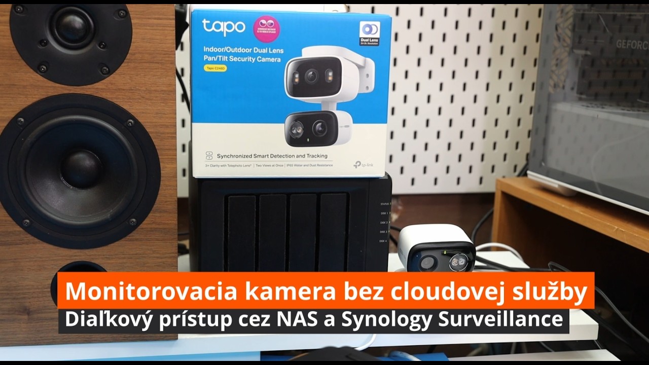 Diaľkový prístup k monitorovacej kamere cez NAS a Synology Surveillance