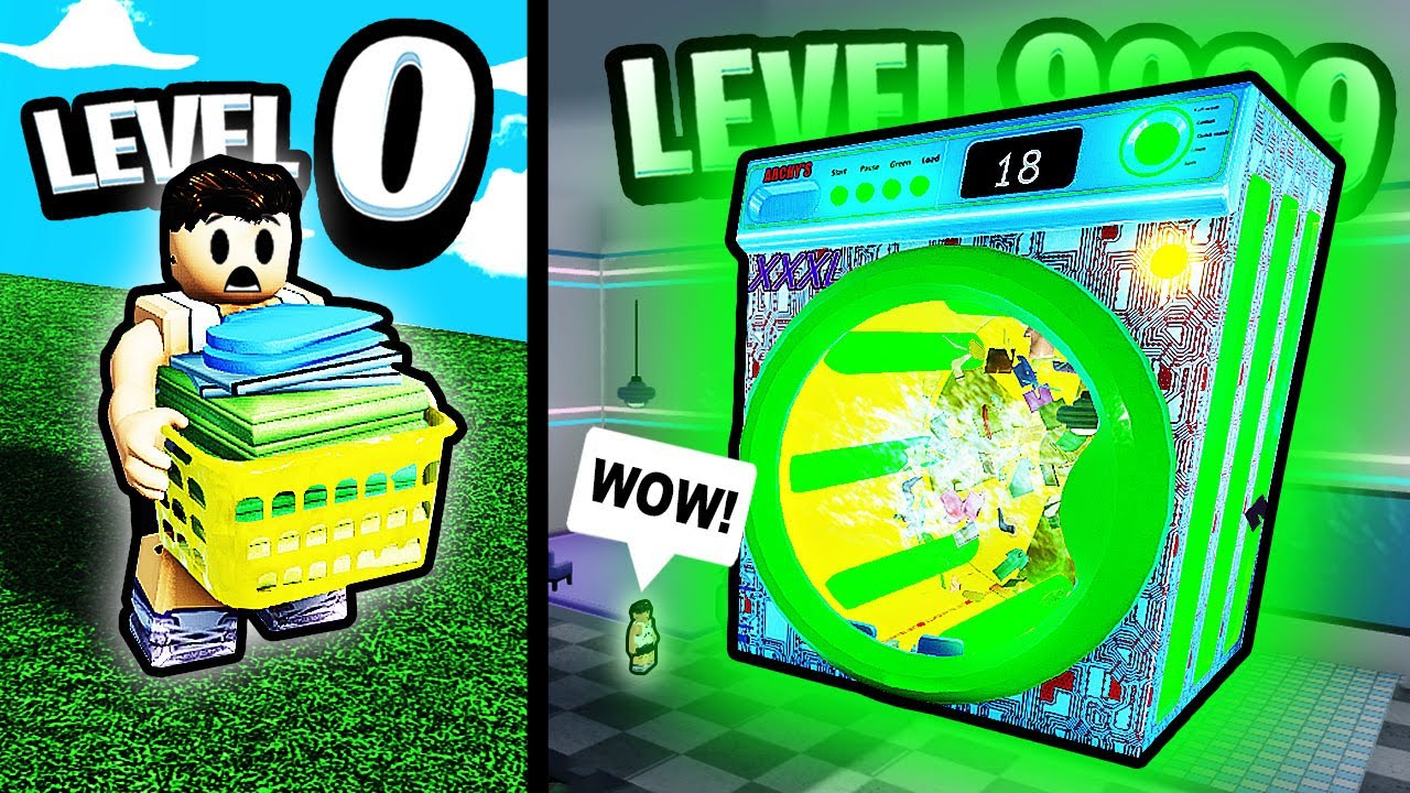 Unlocking The RAREST LAUNDRY WASHER POSSIBLE? - Roblox
