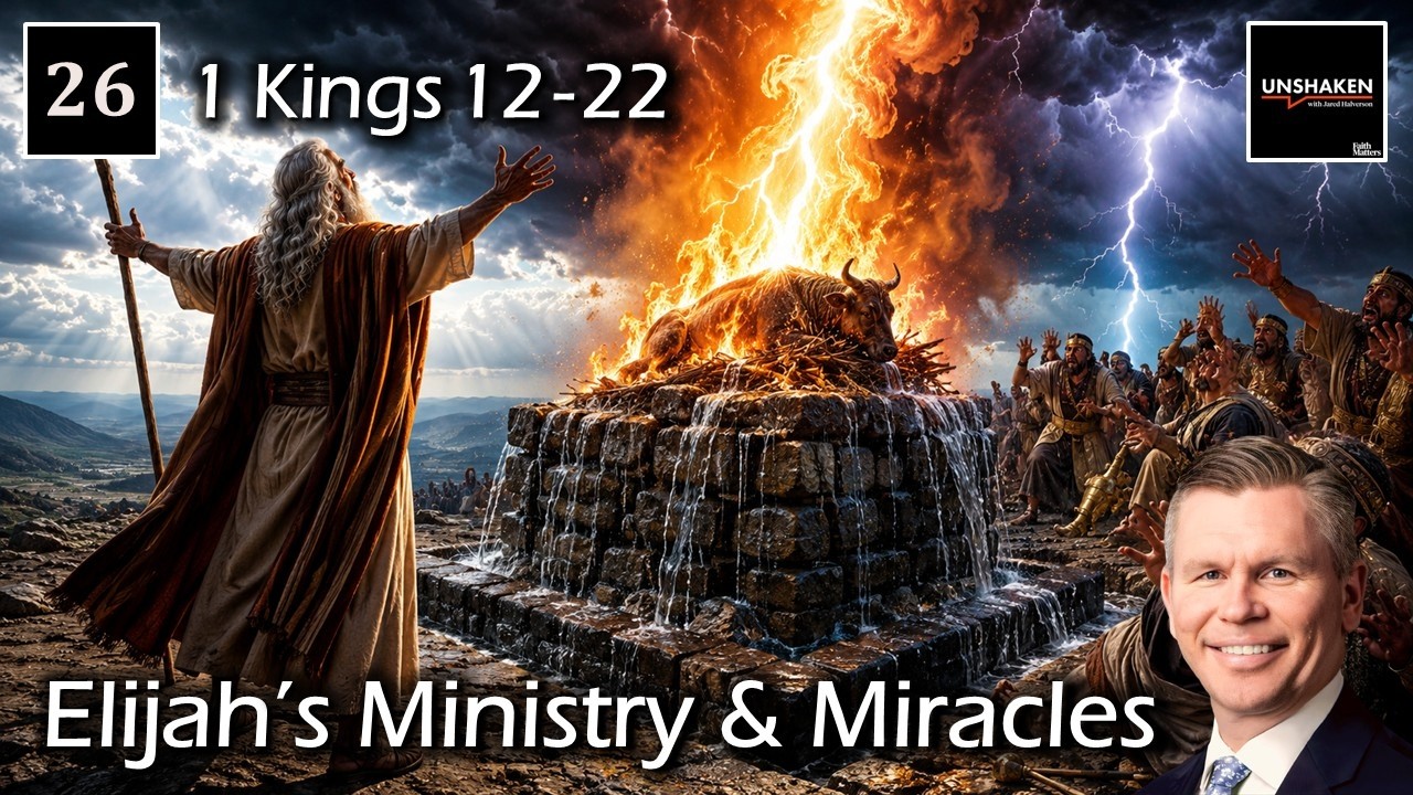 Come Follow Me - 1 Kings 12-22 - Elijah's Ministry and Miracles
