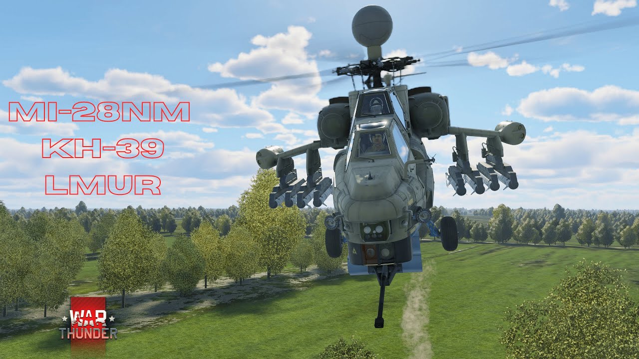 Fire.Forget.Destroy ...  Mi-28NM  Kh-39 / LMUR in Action 🚁🚀💥|| War Thunder