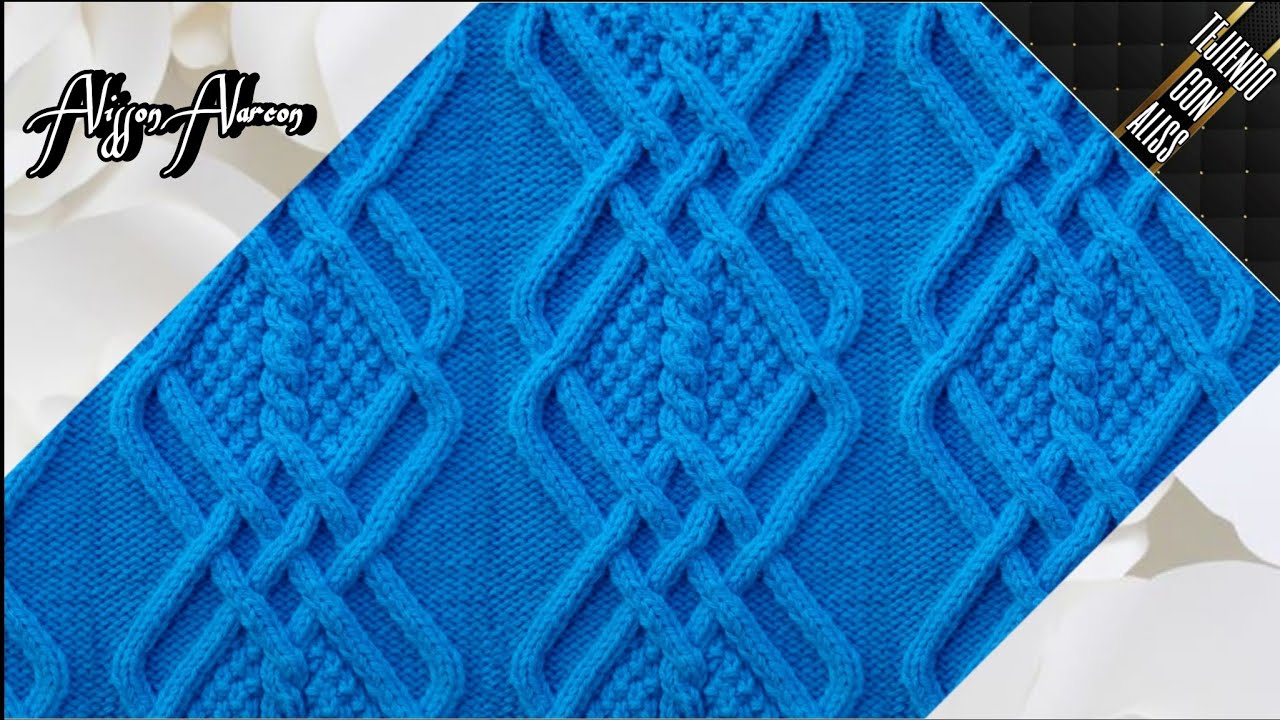 #559 - TEJIDO A DOS AGUJAS / knitting patterns / Alisson . A