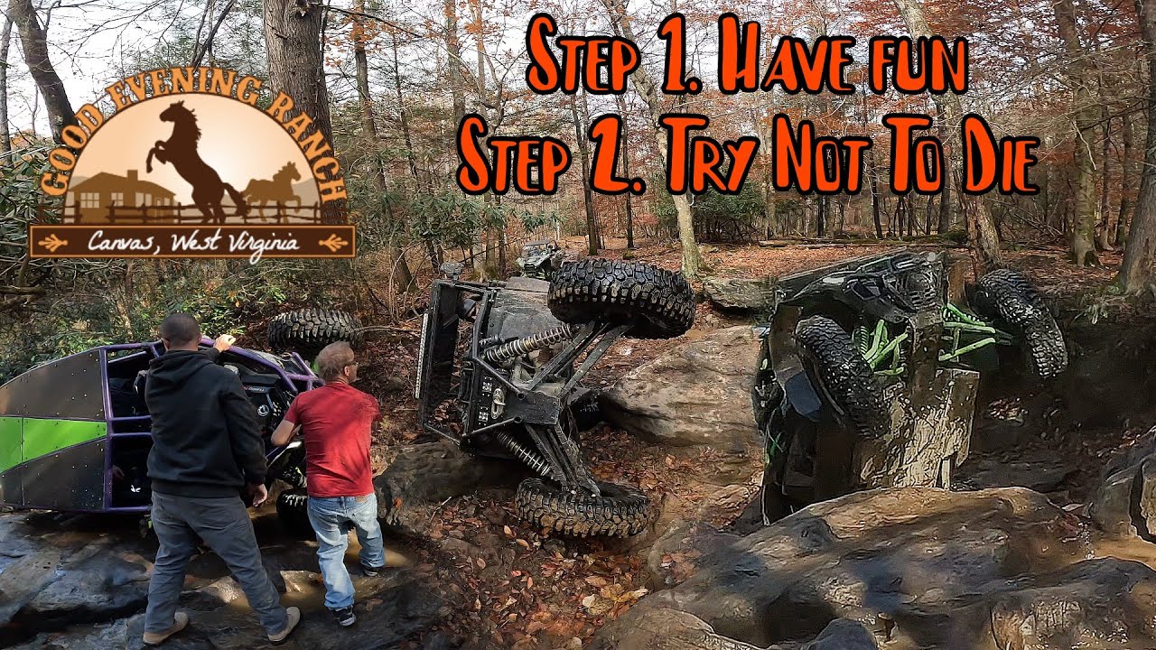 1st time back to Goodevening Ranch after crash | Flops & broken parts | Double black Cripple Creek