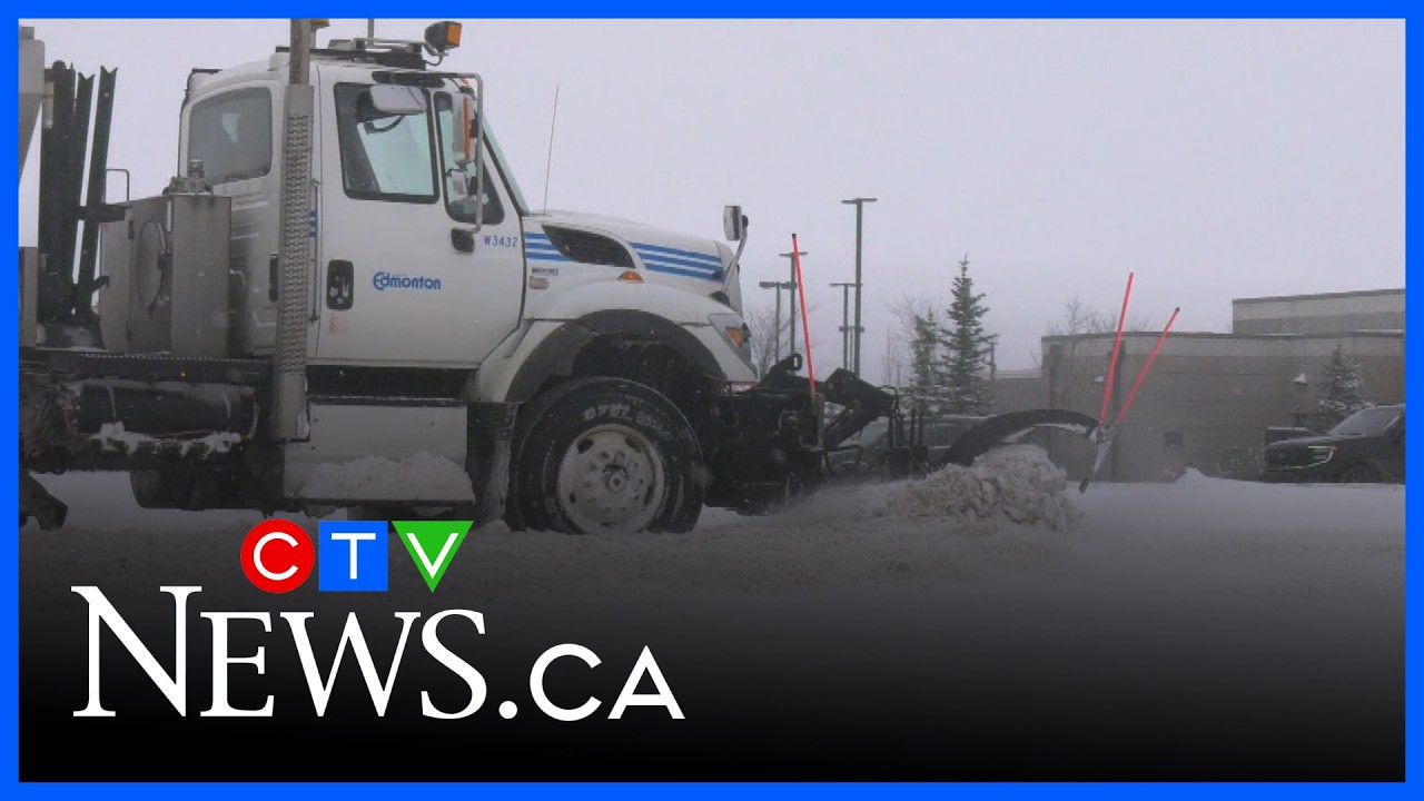 70% of Edmonton's priority roads clear after snow storm