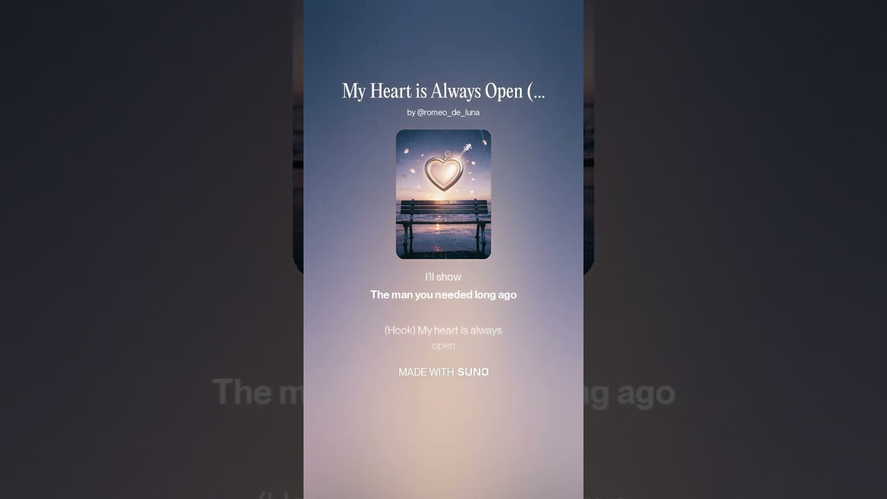 My Heart is Always Open( Le&oacute;n & luna Masterpiece)