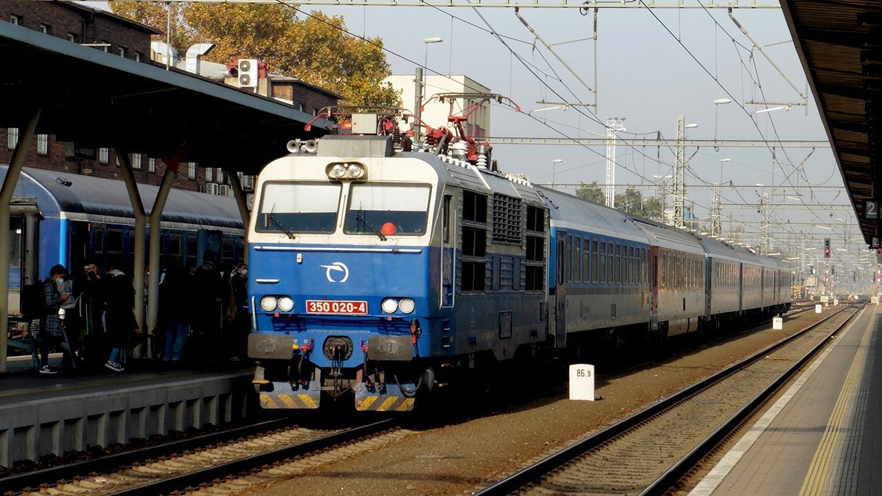 Vlaky - Olomouc hlavní nádraží - 27.10.2021