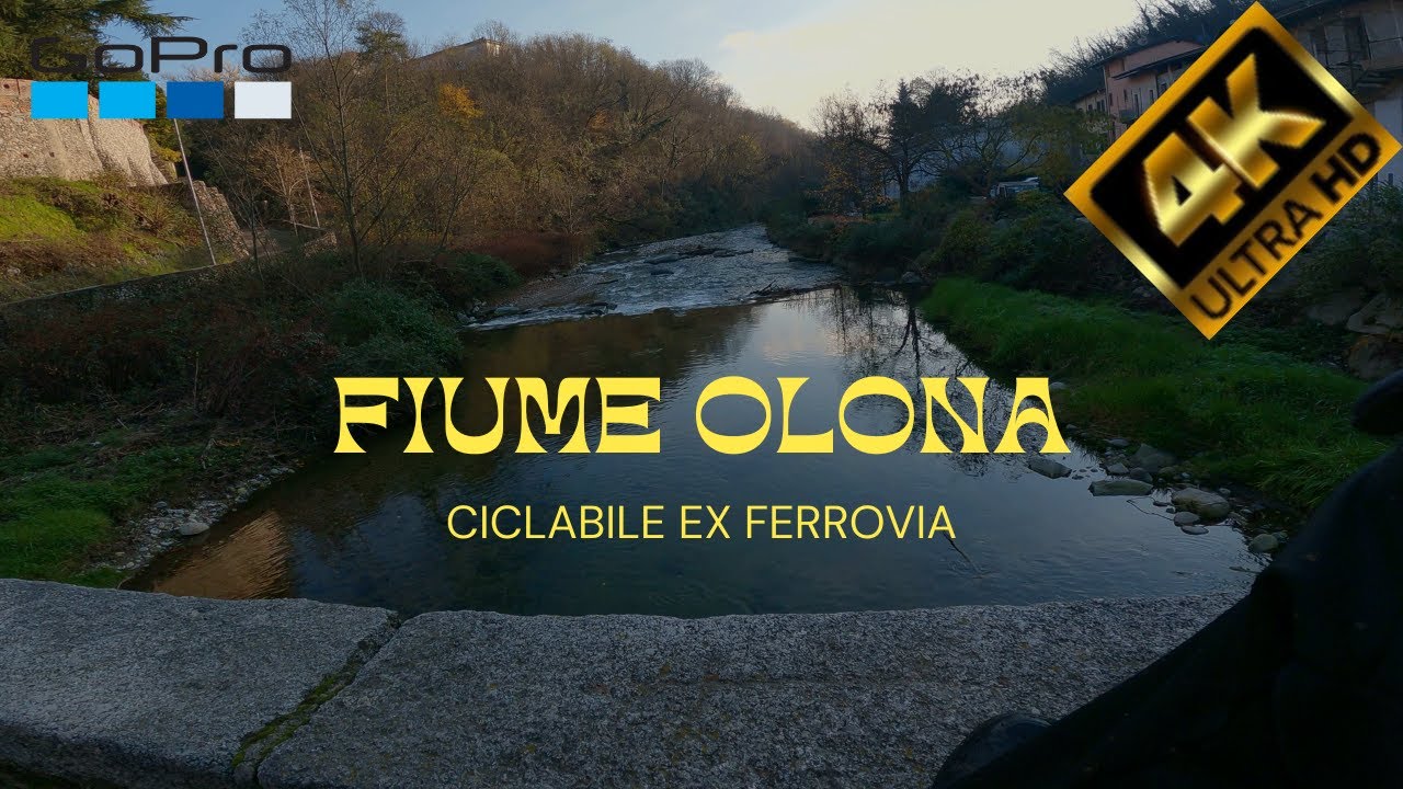 Ciclabile Valle Olona ex ferrovia Valmorea [4K]